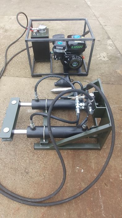 Гидравлическая установка для прокола грунта, для прокола под дорогой ...