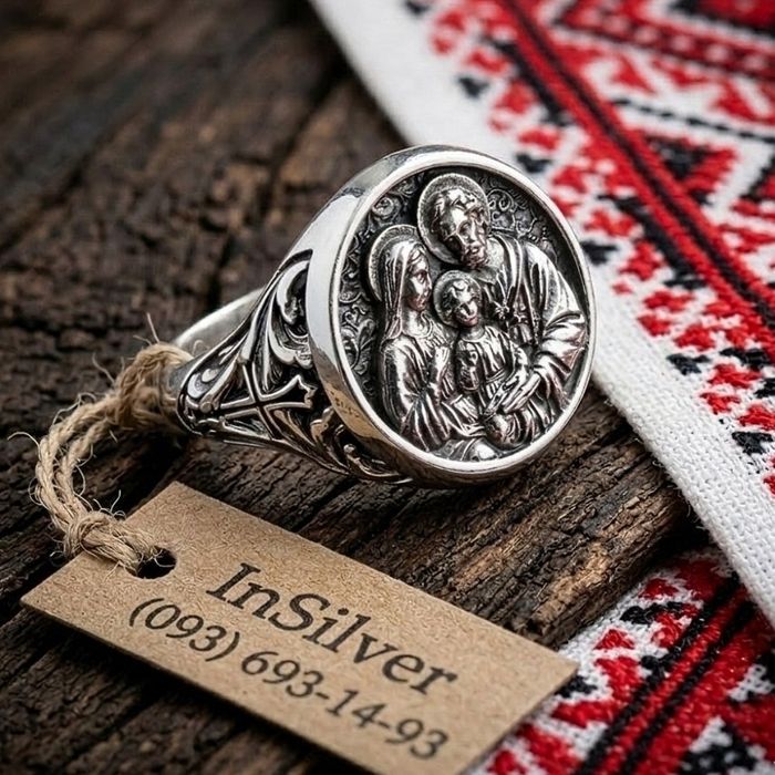 Срібна чоловіча печатка 925 кольцо перстень  Серебряное мужское кольцо