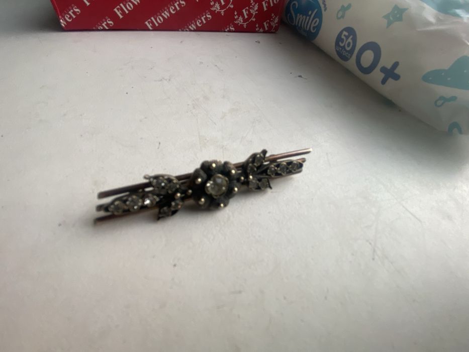 Серебряная брошка 875 проба АМЮ 8