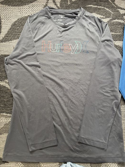 Koszulki męskie sportowe z długim rękawem longsleeve zestaw M