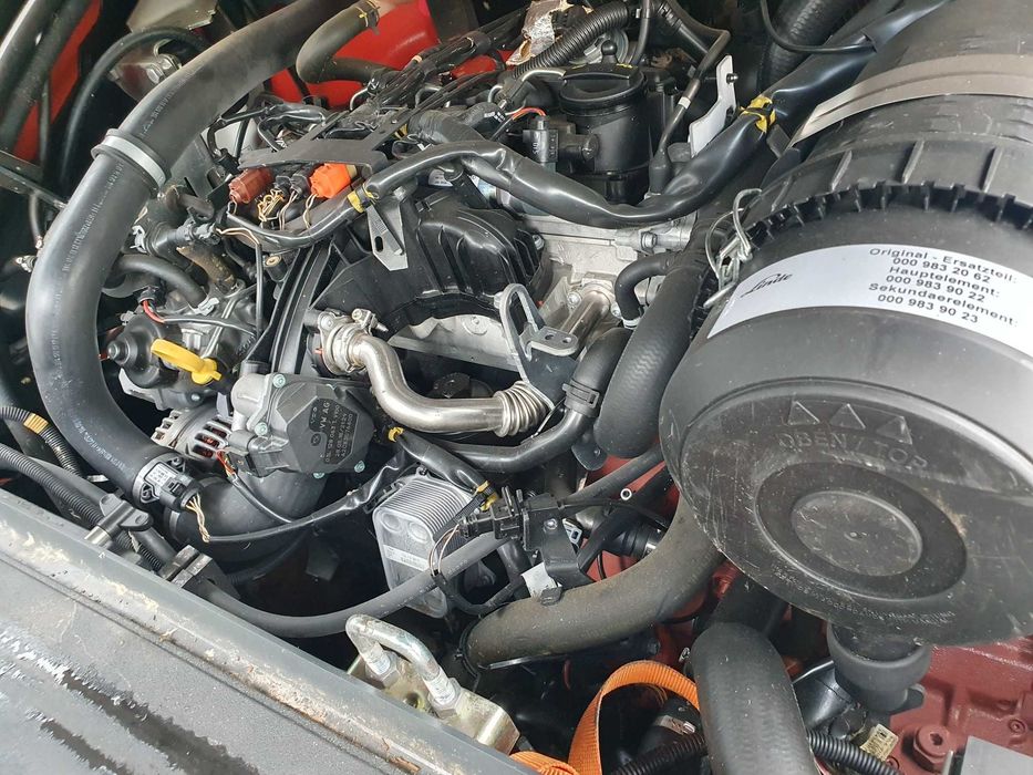 Wózek widłowy Linde H50D-02 wolny skok 2018r Diesel H40 H45 przesuw