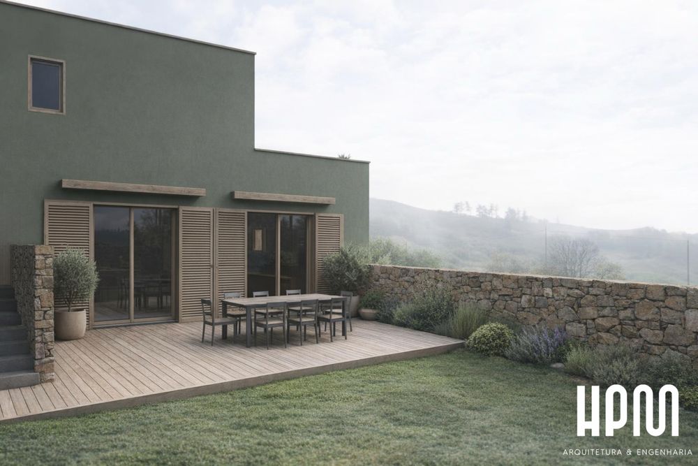 Propriedade com 4.200 m² | Projeto Aprovado T3+1 de 220 m² | Destaque Aprovado |