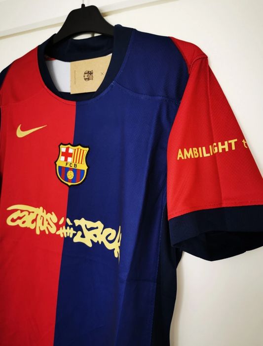 FC Barcelona x Travis Scott Limited Edition Match Home 2024/25 Jersey