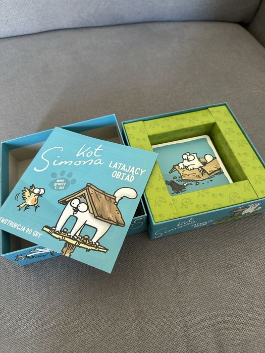 Gra kot Simona latajacy obiad