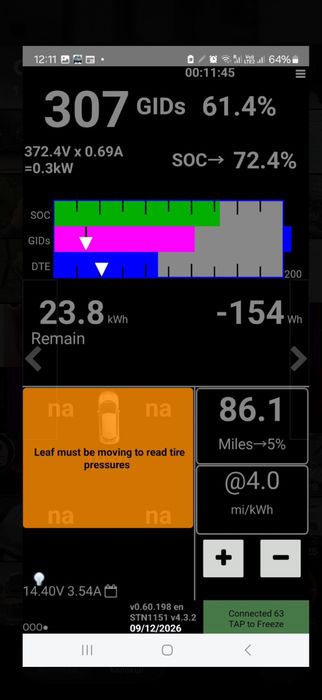 Батарея  NISSAN LEAF 40 кВт·год — SOH 83%