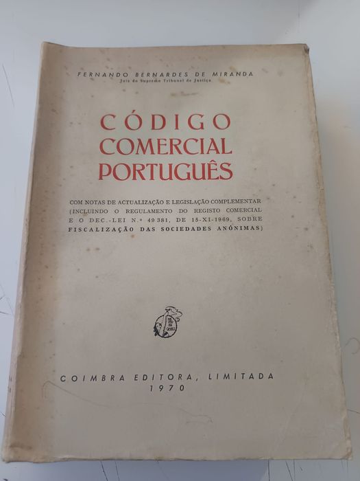 Código comercial português 1970