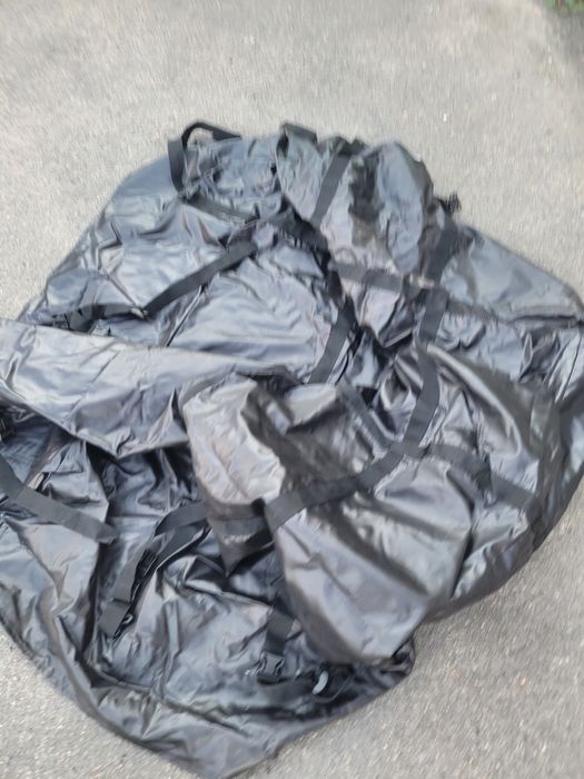 Багажник експедиційний аеродинамічний з поперечинами і захисним чохлом