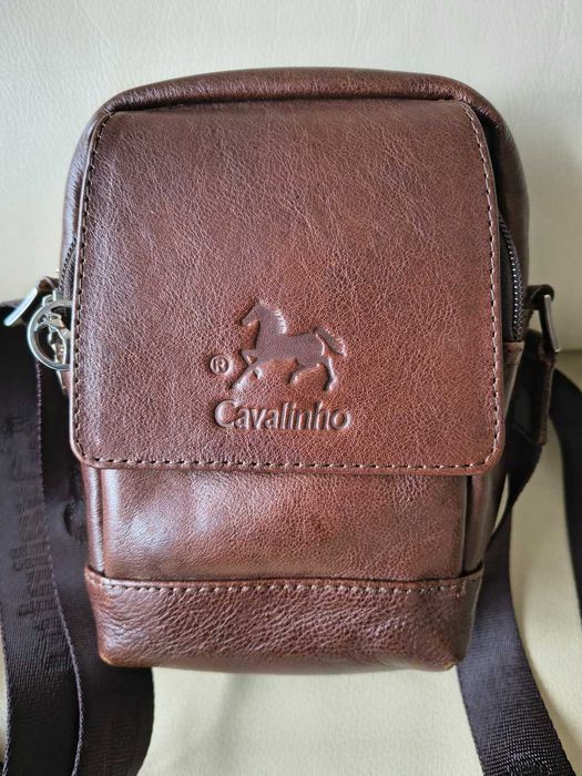 Mala a Tira-colo em Pele - Cavalinho