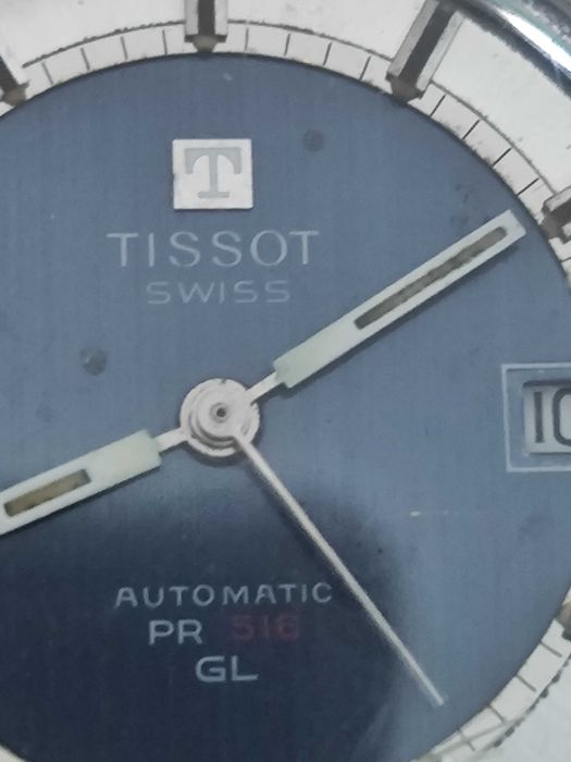 Relógio Tissot PR516 GL - Mostrador azul