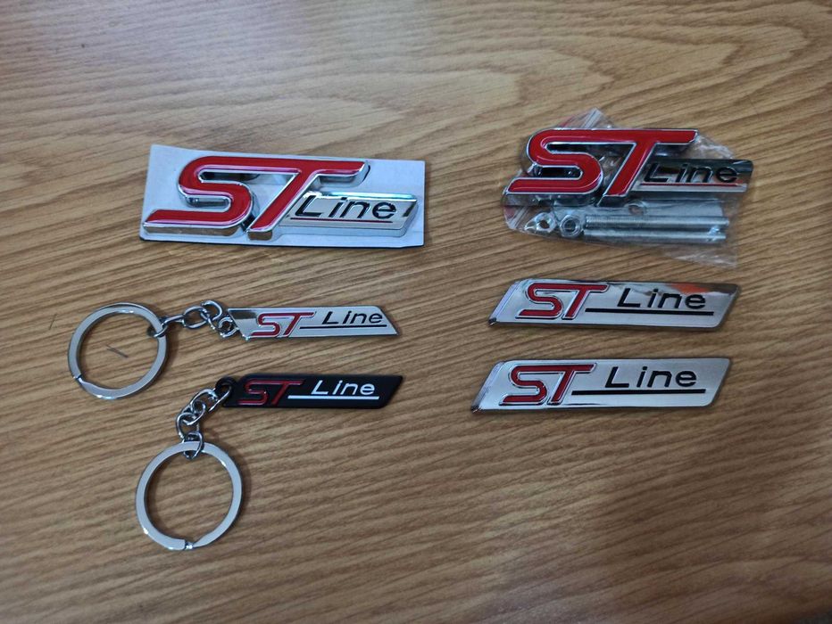 Símbolos emblemas Ford ST LINE | Seat CUPRA | SPORT