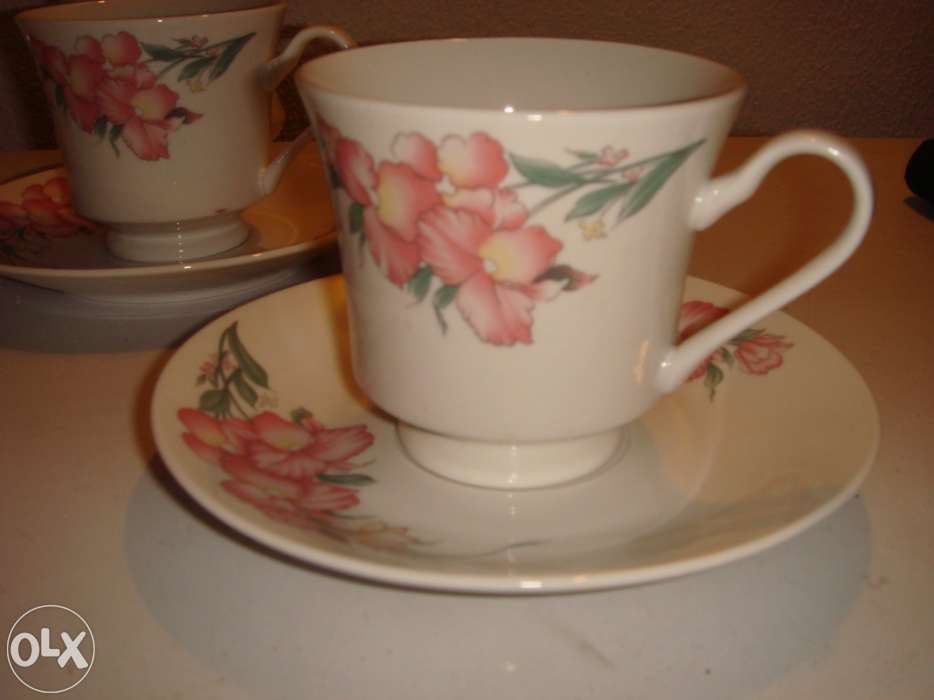 Serviço de chá,porcelana, NOVO