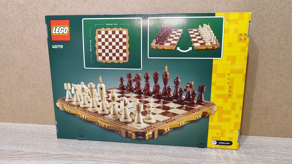 NOWY LEGO 40719 Tradycyjny Zestaw Szachowy