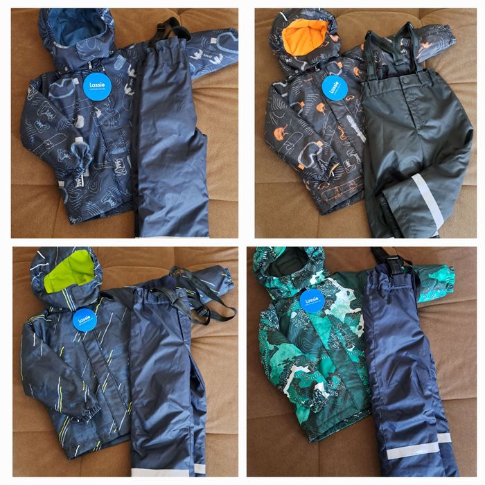 Новий зимній термо комплект комбинезон Lassie by Reima