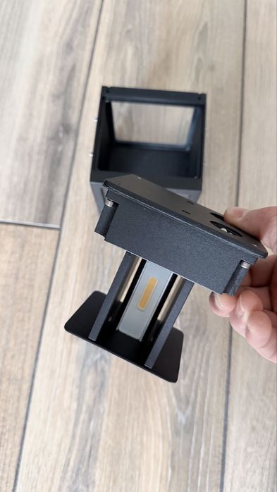 Light Point lampa zewnetrzna na elewacje  10x10cm czarna