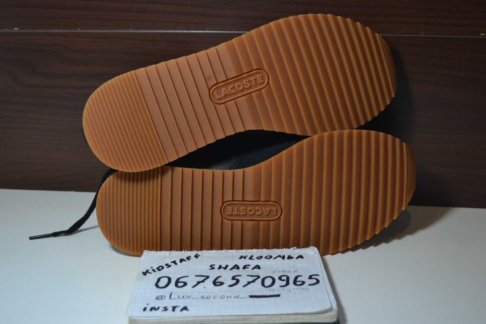 lacoste aesthet luxe 120 кроссовки 41р кожаные оригинал