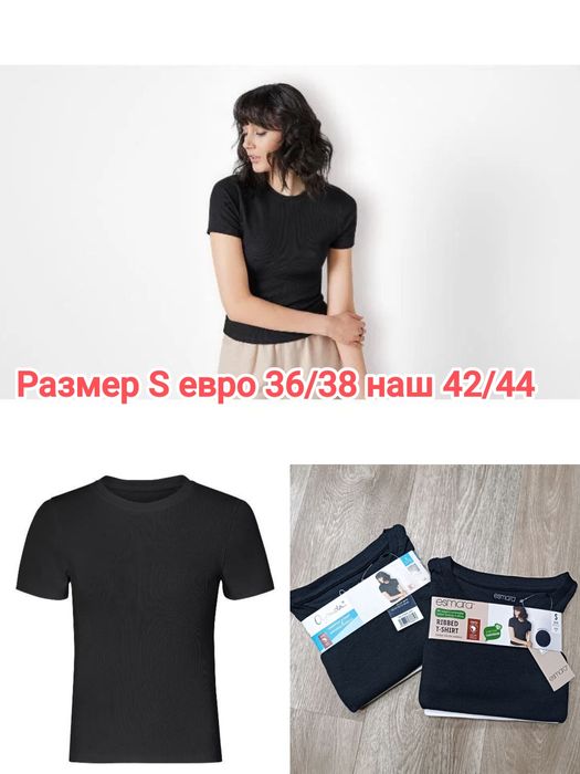 Женская футболка в рубчик Oyanda® Esmara ® размер S ,L