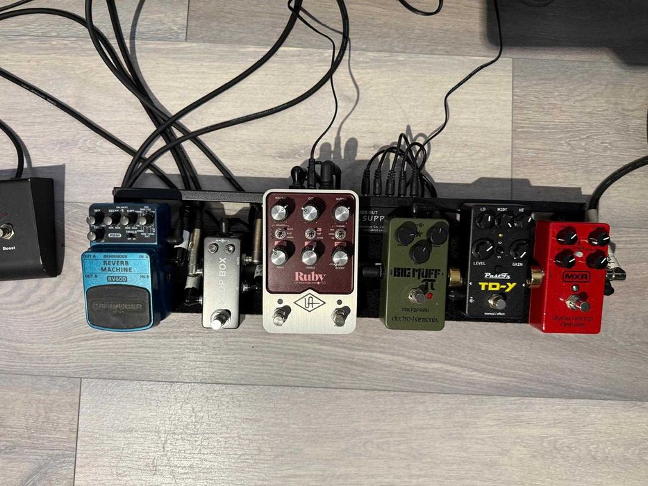 Pedaleira de guitarra com fonte de alimentação incorporada, AKLOT