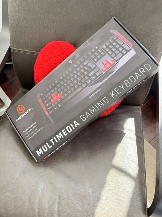 Teclado Gaming CyberPowerPC – NOVO, nunca usado