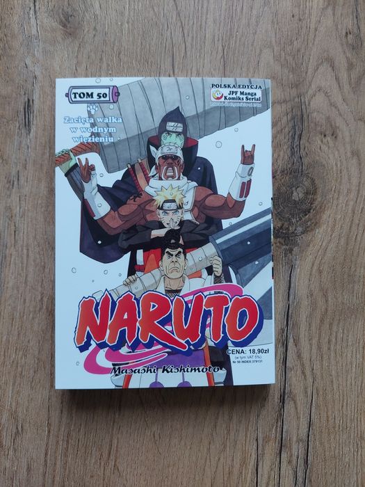 Naruto Manga tom 50 J.Polski