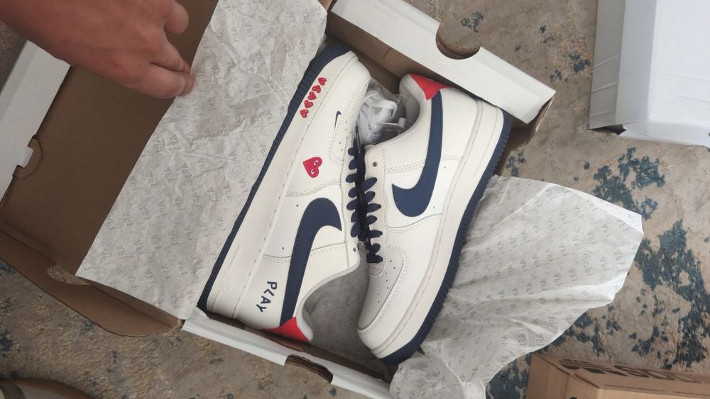 Nike air force  modelo "comme des garcons"