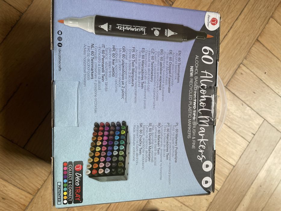 Zestaw Markery alkoholowe podwojne