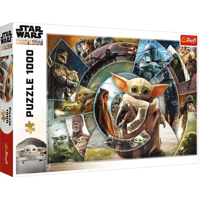 Puzzle 1000 Elementów. Podróż Grogu. Nowy Produkt