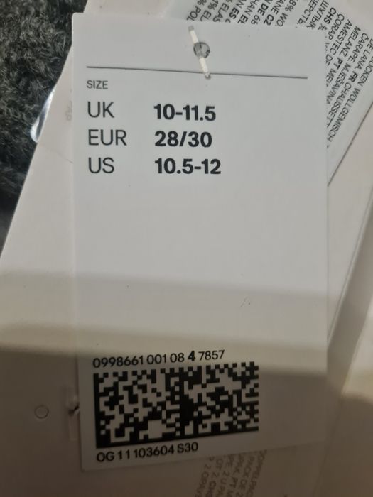 Шерстяні носки унісекс(2шт) 28-30 розмір