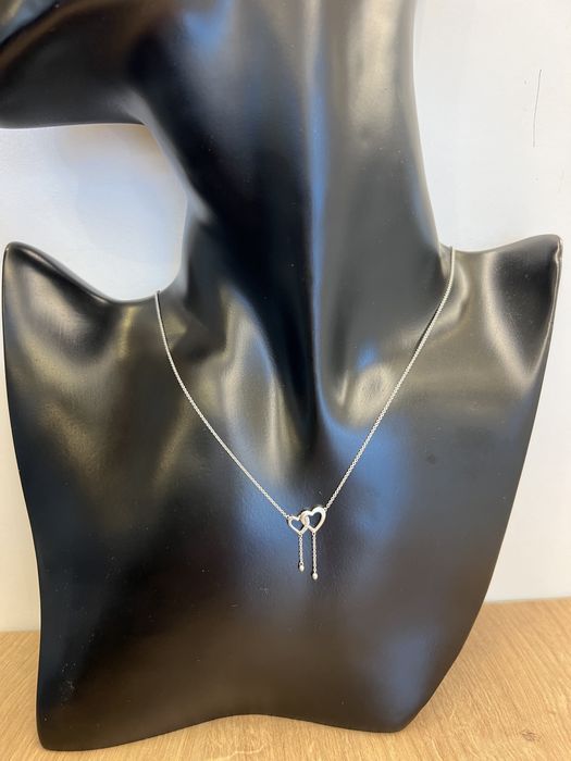 Złoty naszyjnik APART diamenty