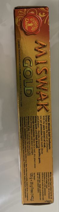Зубна паста Dabur Miswak Gold (Єгипет)