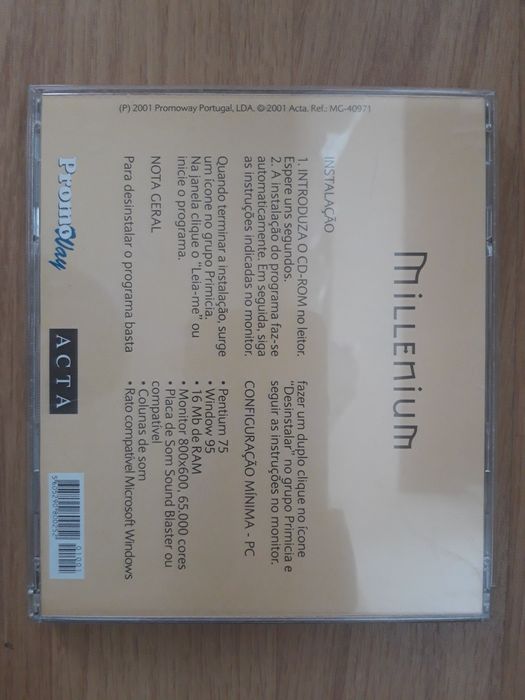 MILLENIUM n°1 Século XI-XIV Do Milénio ao Renascimento (CD-ROM)