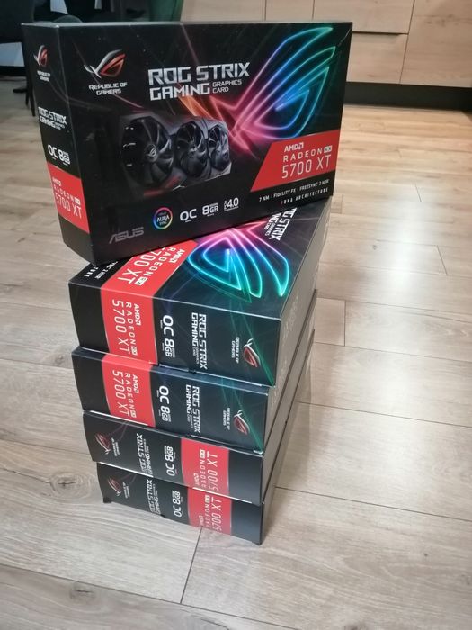 Koparka kryptowalut 5x Rx5700xt /jednostka obliczeniowa