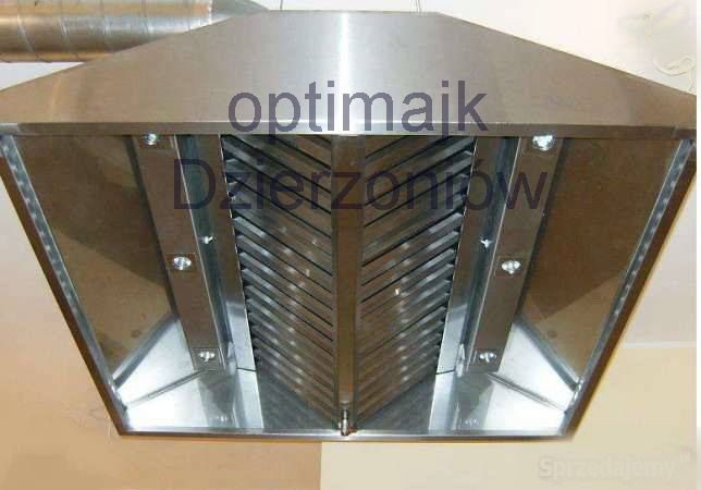 OKAP gastronomiczny CENTRALNY 200 X 120 LEDY producent