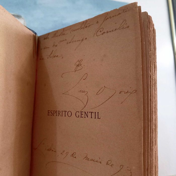 Bonito e Raro Livro de Poisia, Espirito Gentil, por Luis Osório,