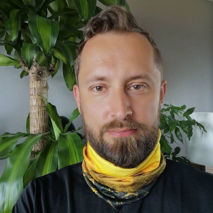 Komin Bandana Wschód słońca prezent / Życie w podróży