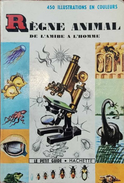 Livro "Règne Animal" R. W. Burnett, H. I. Fischer e H. S. Zim