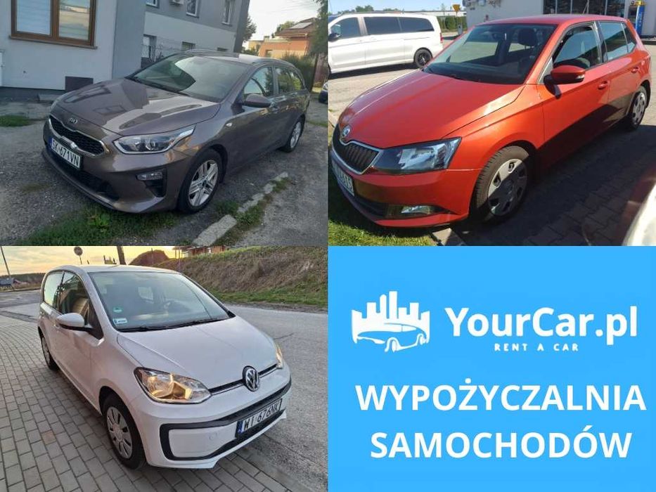 Wypożyczalnia samochodów / wynajem samochodów / Lotnisko Balice / YOUR