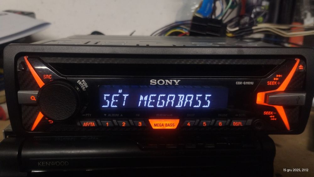 Rezerwacja!!! Radio Sony CDX-G1101U 55Wx4 usb cd aux w pełni sprawne