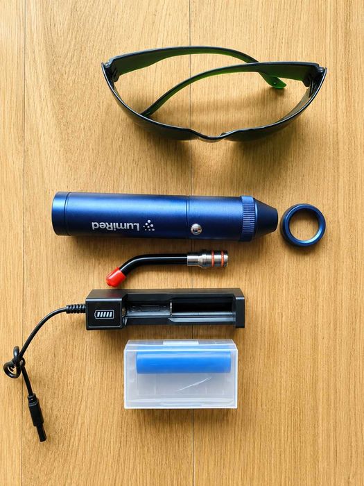 LumiRed Therapy Lamp – Kit Completo de Fototerapia