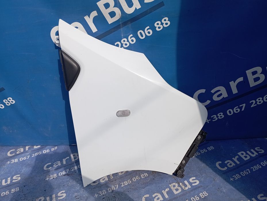 Крило переднє праве Renault Trafic 3 Opel Vivaro  Білий розборка шрот запчастини 631001616R Бн  Трафик Виваро Крыло переднее правое