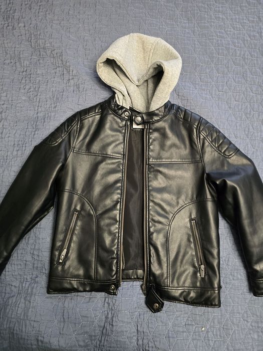 Kurtka z ekoskóry Zara 134