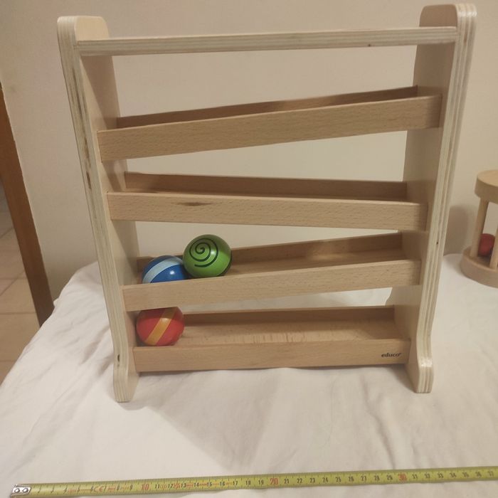 Zjeżdżalnia dla kulek montessori nowa