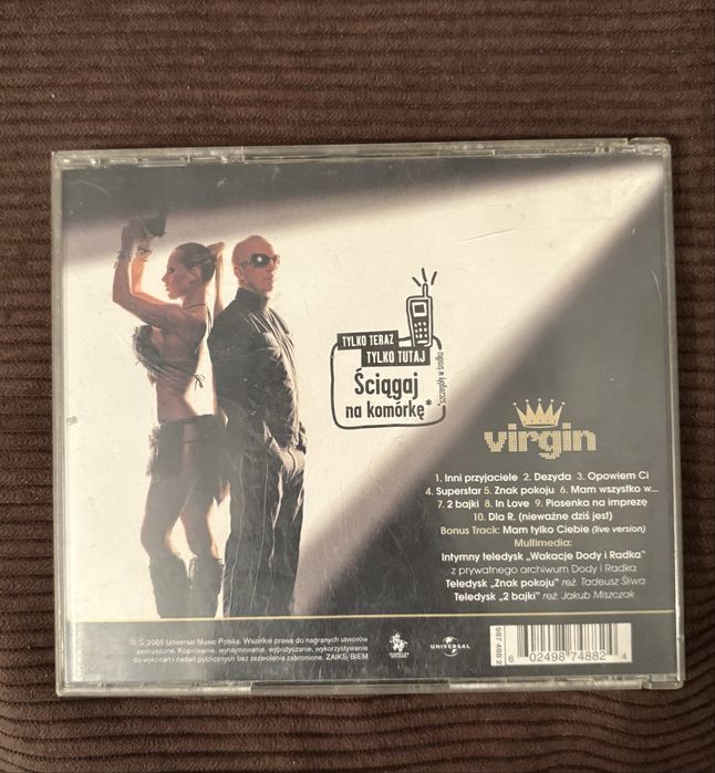 Virgin - Ficca płyta CD Doda