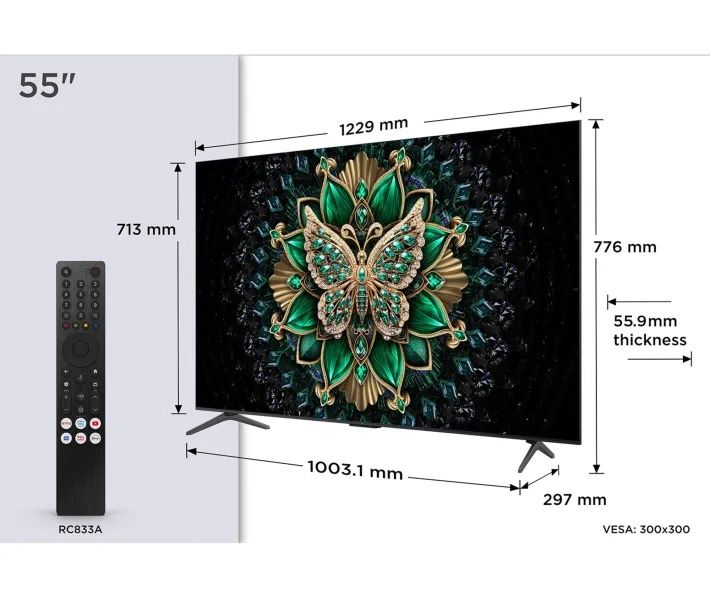 Телевізор TCL 55C6K