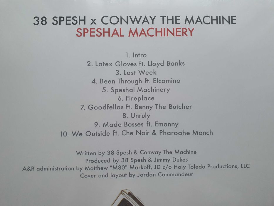 Conway The Machine - 38 Spesh - Speshal Machinery / Winyl / LP