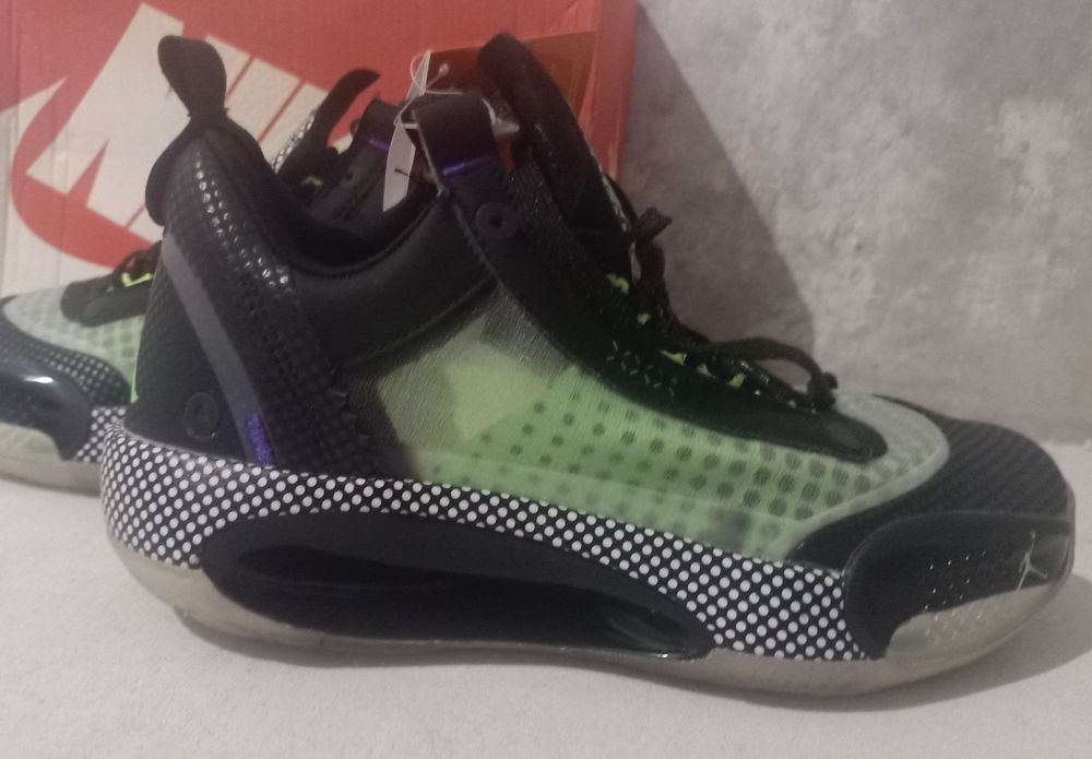 Кросівки, Кроссовки Nike Jordan 34 Low Vapor Зеленый