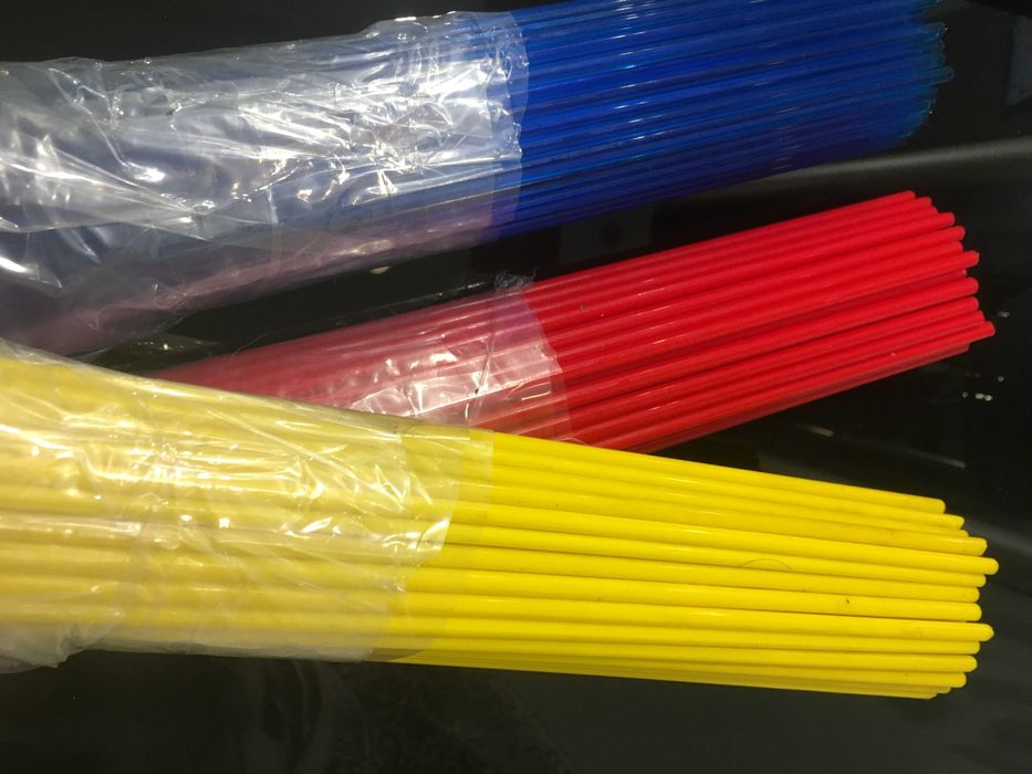 Varetas em vidro de murano várias cores