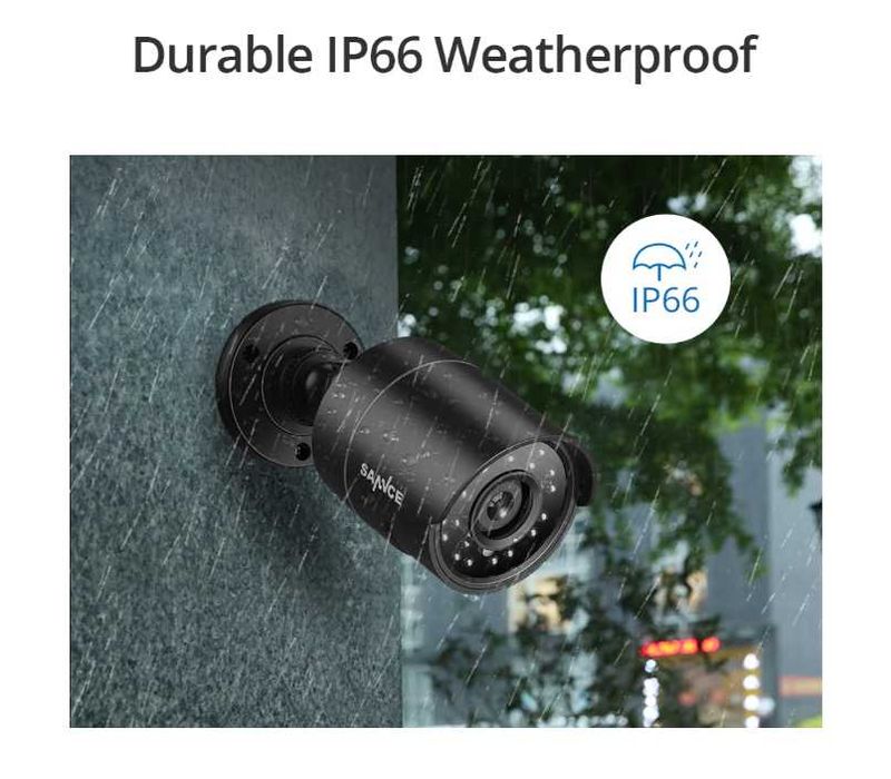 KIT 4 Câmeras Bullet 3000TVL 4IN1 1080P HD CCTV