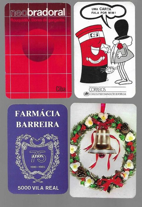 11 Calendários Bancos-Seguros-Serviços-Farmácias