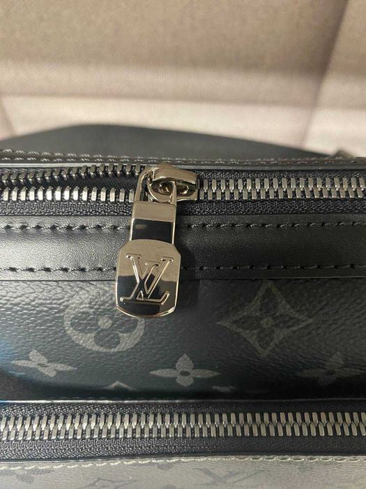 Мужская сумка Louis Vuitton оригинал Луи Витон трио б/у