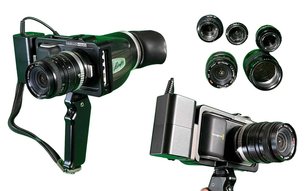 BMPCC Original – Unikalny Zestaw RetroFlex | Zasilanie LiPo| Obiektywy ...